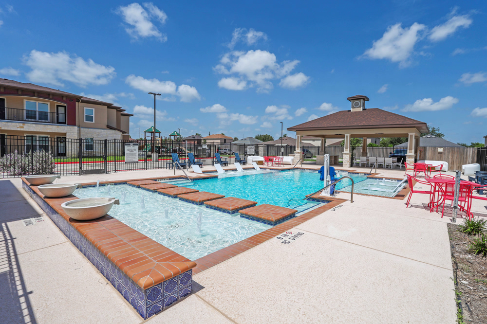 Community clubhouse and seating